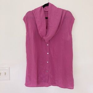 Anthropology Fei 100% Silk Versatile blouse Sz:14